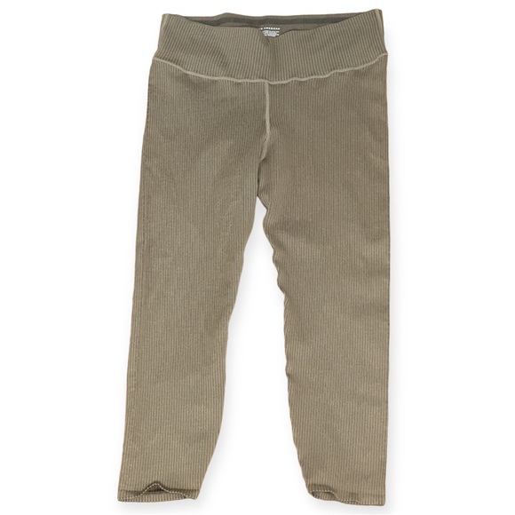 Good American Brown Camel Seamless Compression UV Protection Leggings NWOT - Picture 1 of 8